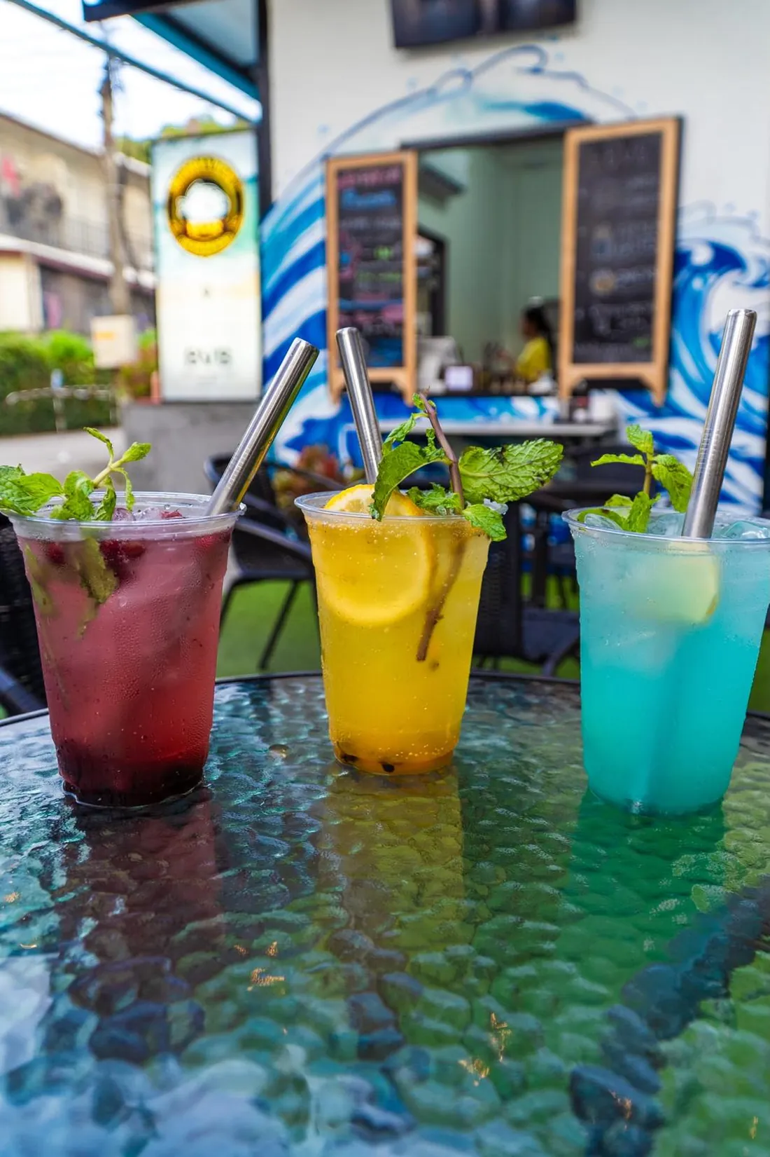 Fresh pool drinks